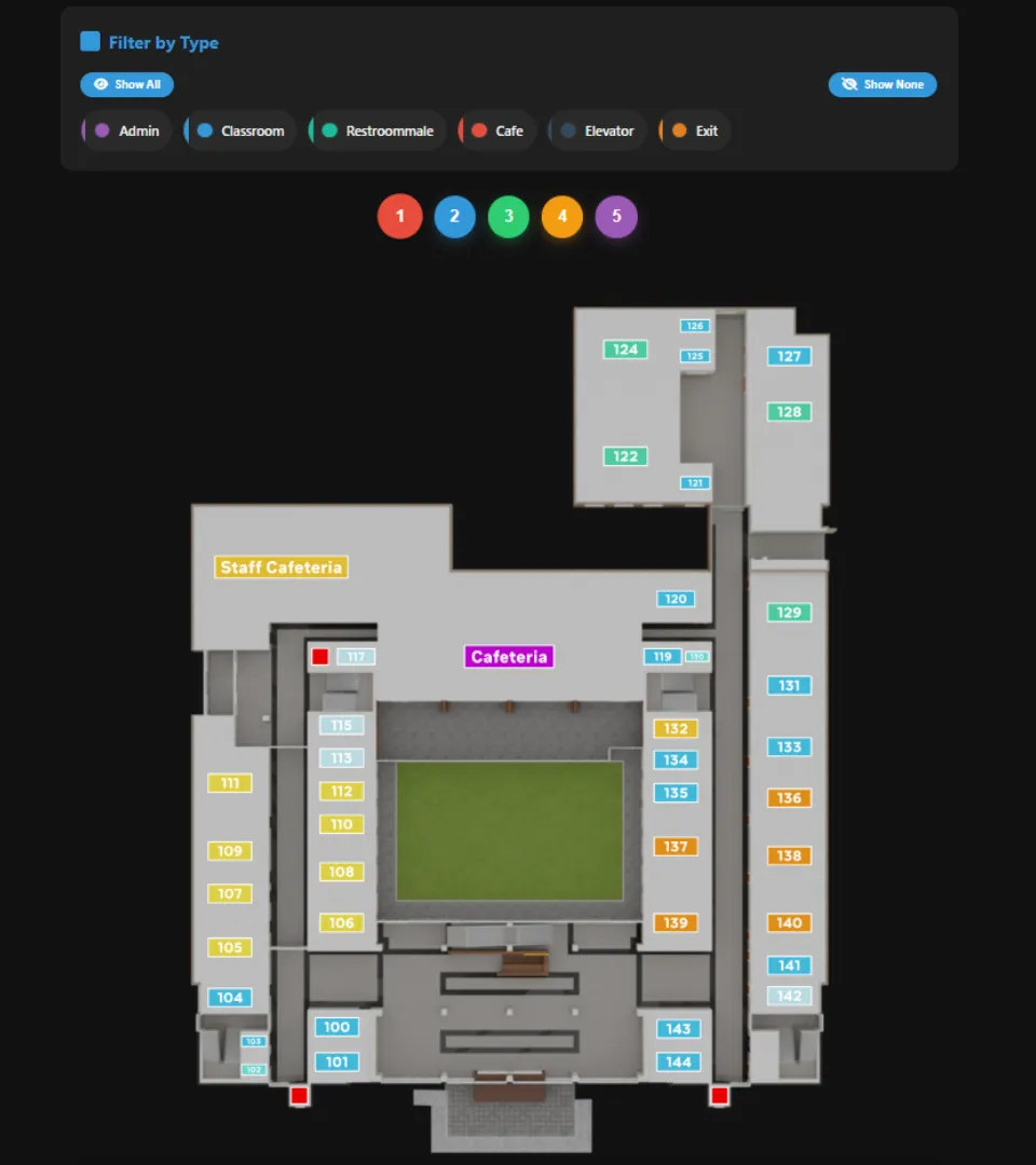 2D map view