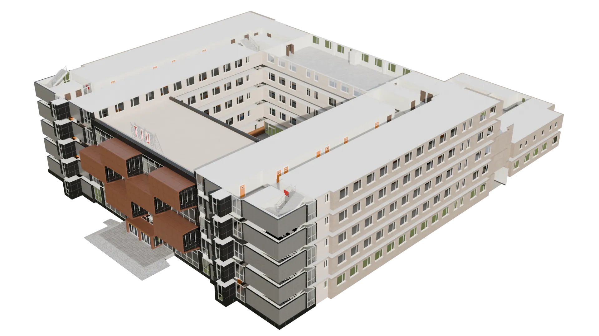 3D campus model