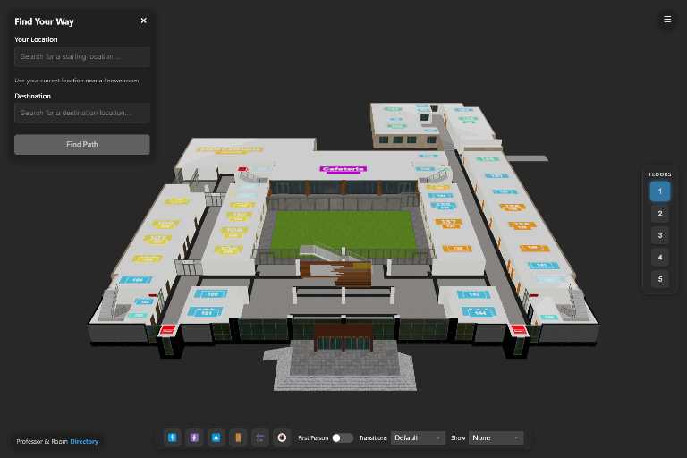 University Navigation System